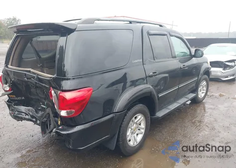 2005 Toyota Sequoia Limited V8 from USA, damaged, VIN 5TDZT38A85S242777